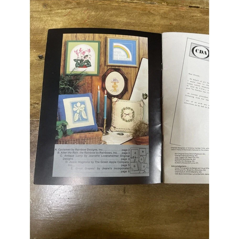 Cross Stitch Pattern Booklet: Collector's Corner (CDA)